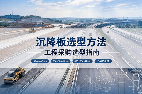 白山沉降板选择方法