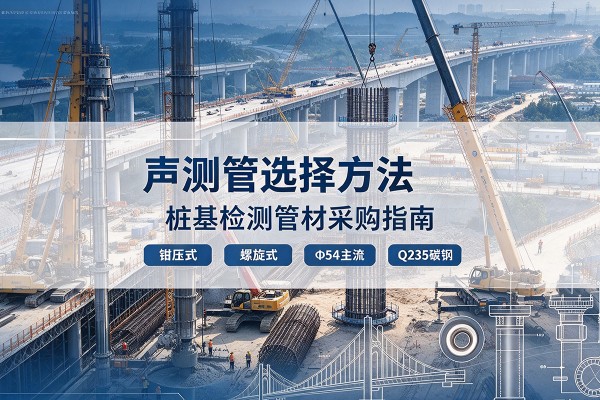 白山声测管选型标准