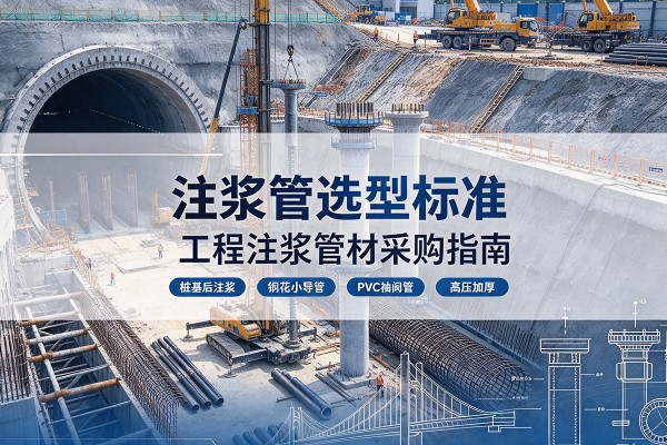 白山注浆管选型标准
