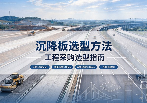 白山沉降板选择方法